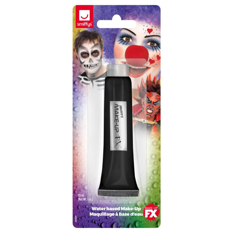 Čierny make-up na telo